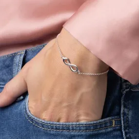 Silver Infinity Bracelet