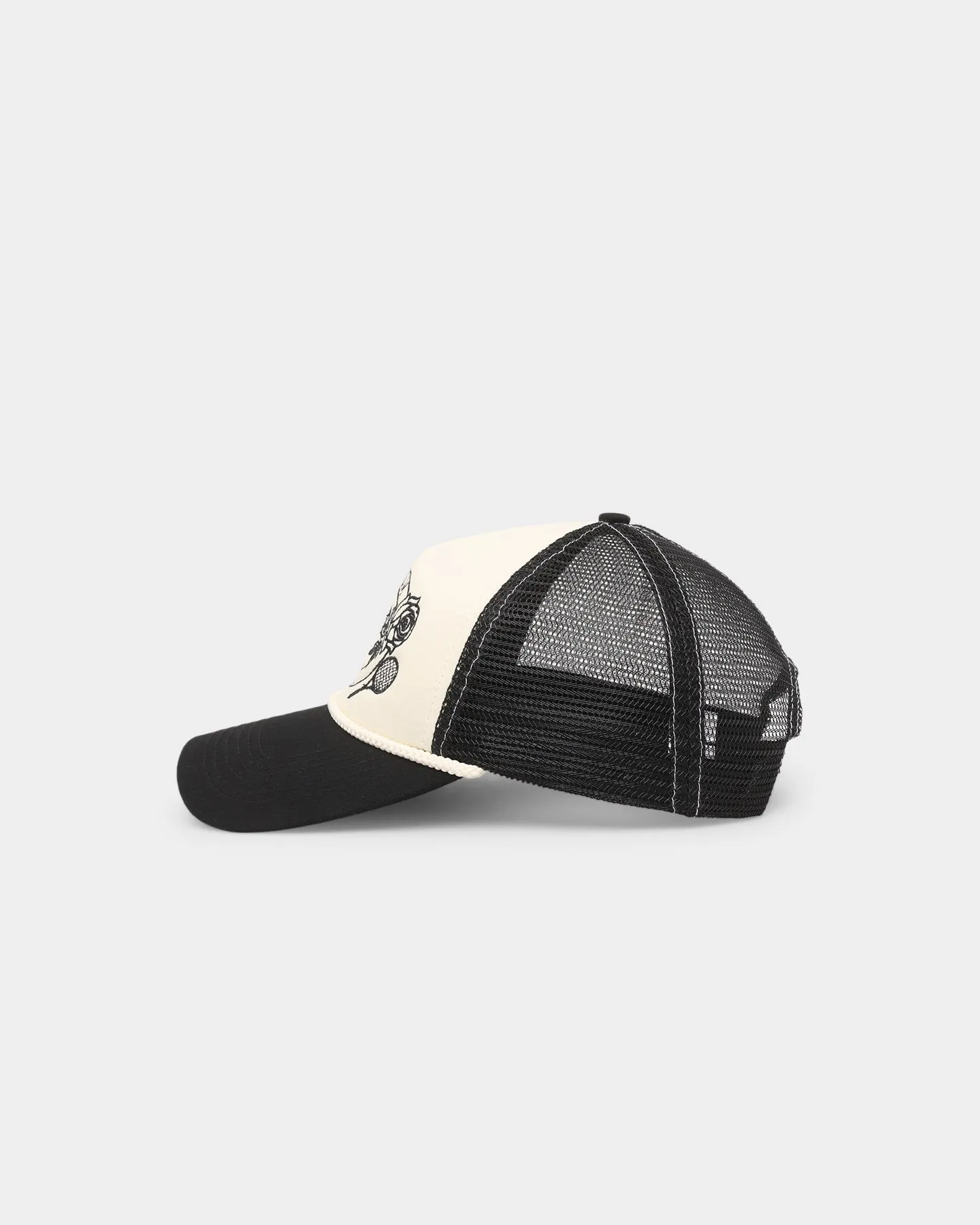 404 Premium Athletics Trucker Snapback Black/Off White