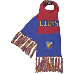 AFL Brisbane Lions Bar Scarf