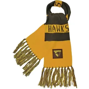 AFL Hawthorn Hawks Bar Scarf