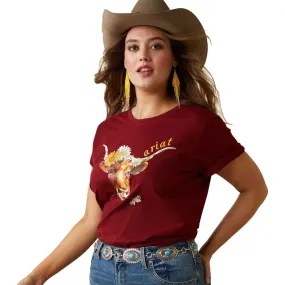 Ariat Women's R.E.A.L. Daisy Steer T-Shirt