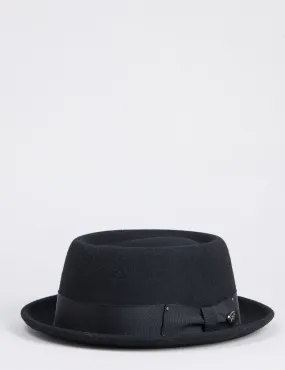 Bailey Darron Pork Pie Hat - Black