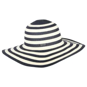 Barbour Hats Shore Wide Brim Sun Hat - Navy Blue