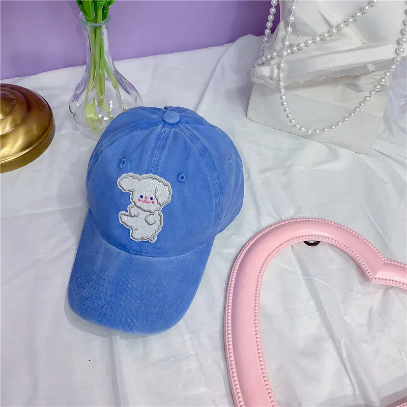 Bear embroidery baseball cap PL21093