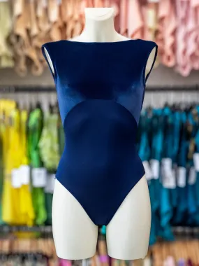 Blue Velvet Dance Tank Leotard MP255