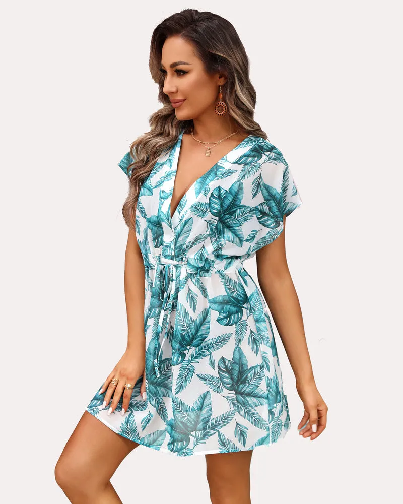 Chiffon Kimono Sheer Beach Coverup