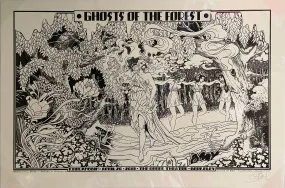 Chuck Sperry - "Ghosts of the Forest" (B&W Test Print)