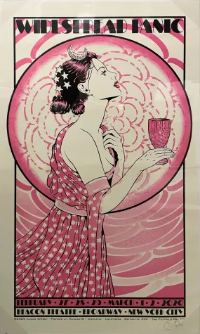 Chuck Sperry - "Widespread Panic, "Diana" Test Print