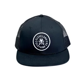 CLE Logo Seal Trucker Hat - Black