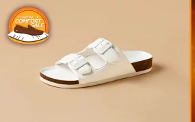 Cork Sandals : Brilliant White