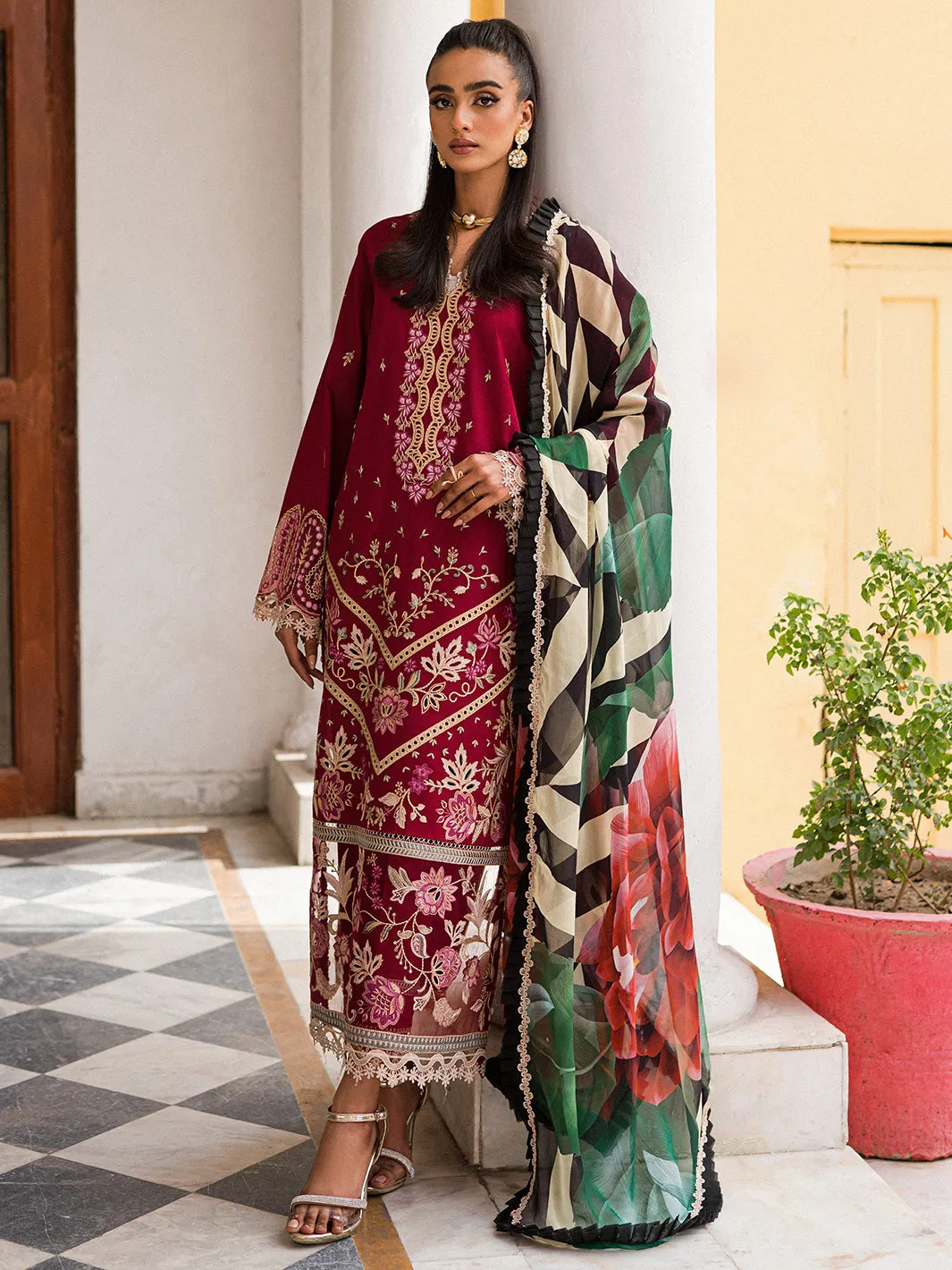 GOHAR | 3 PC UNSTITCH LAWN