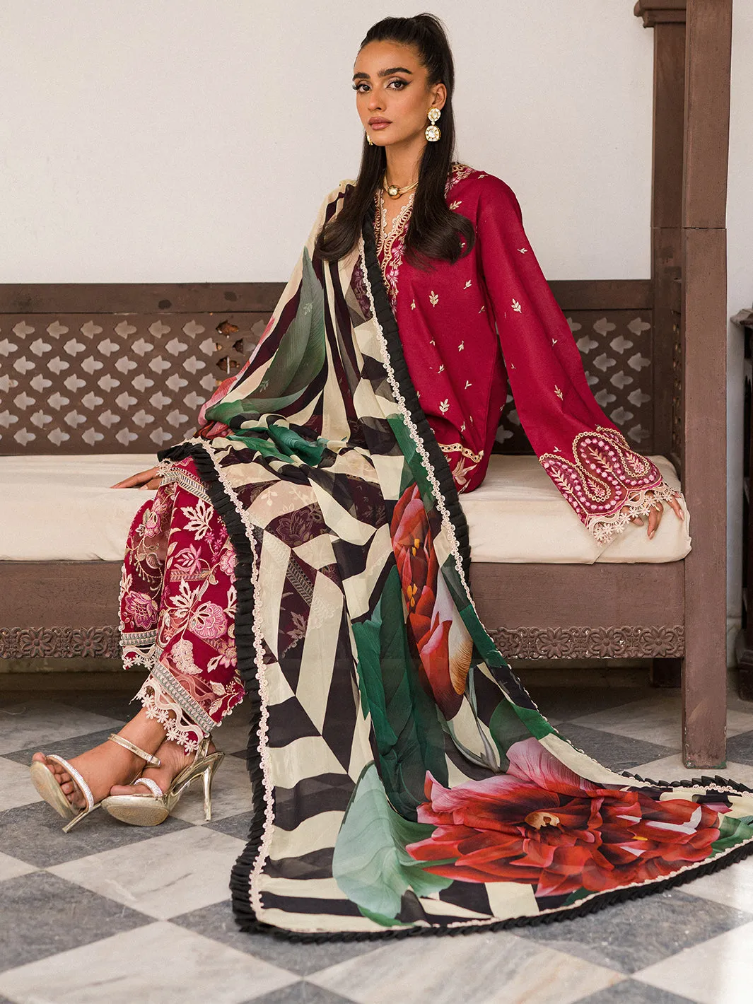 GOHAR | 3 PC UNSTITCH LAWN