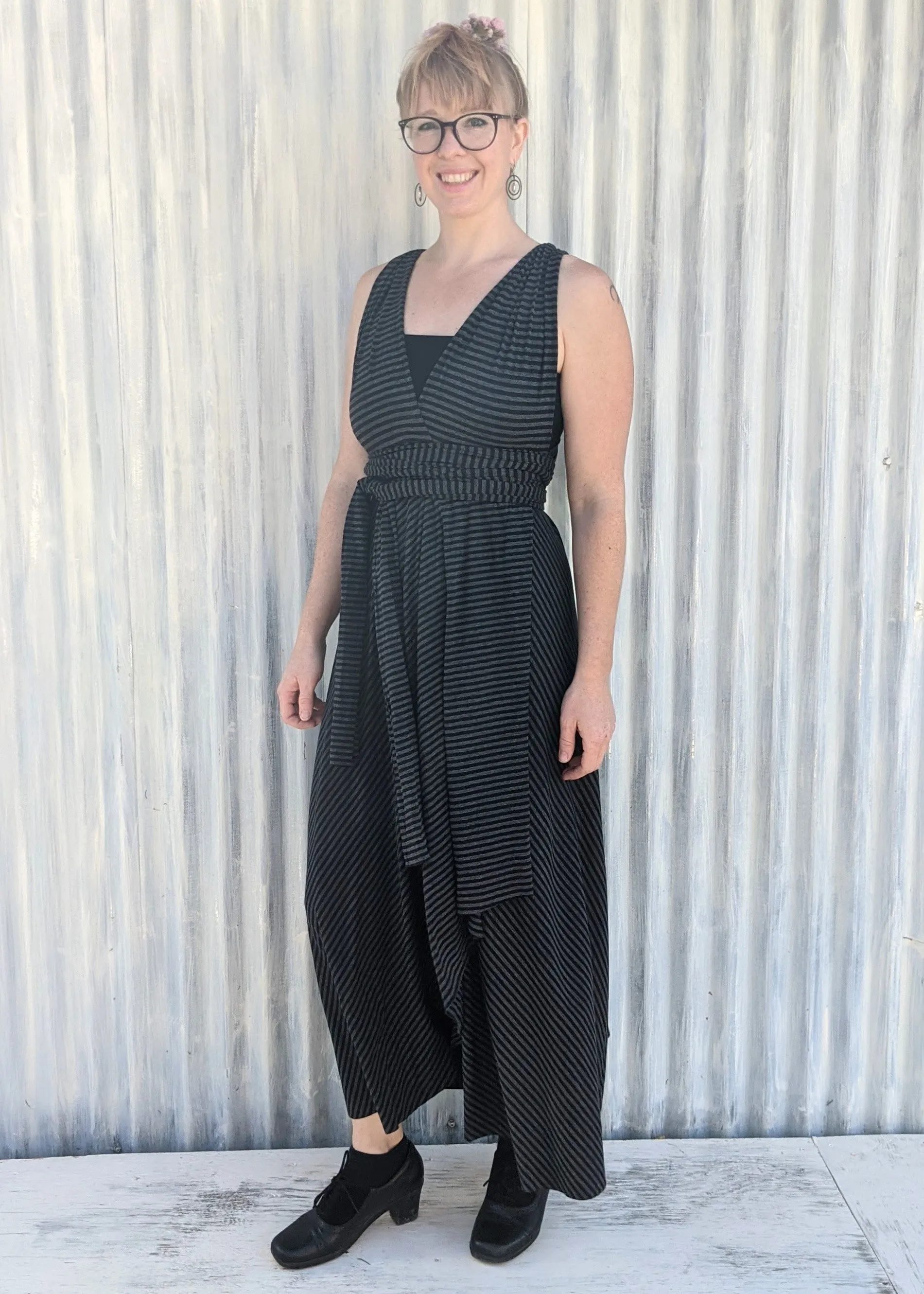 Granite Stripe Infinity Dress (Custom Made)