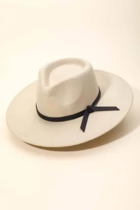 Leather Strap Fedora