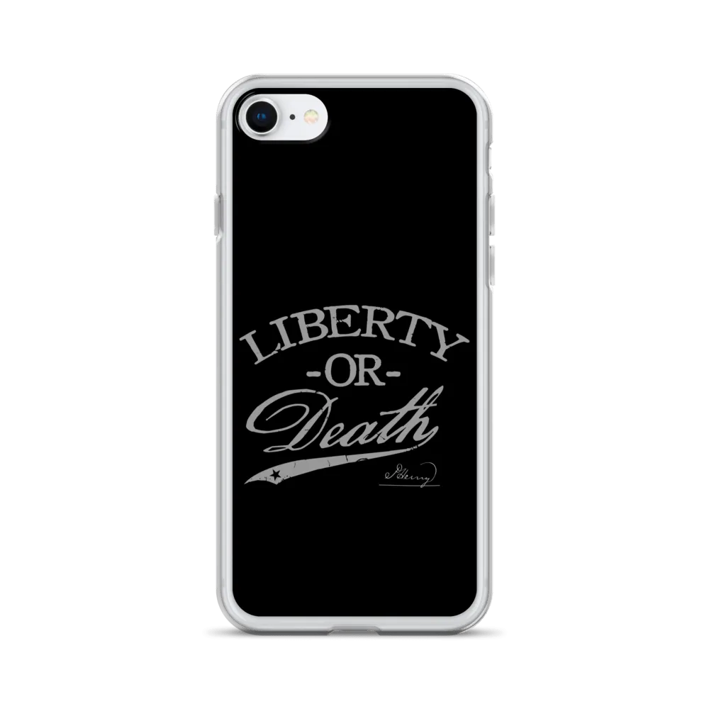 Liberty or Death iPhone Case