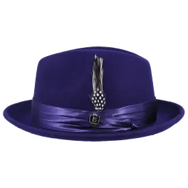 Navy Felt Fedora