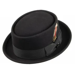 Pork Pie Hat Black Wholesale Pack