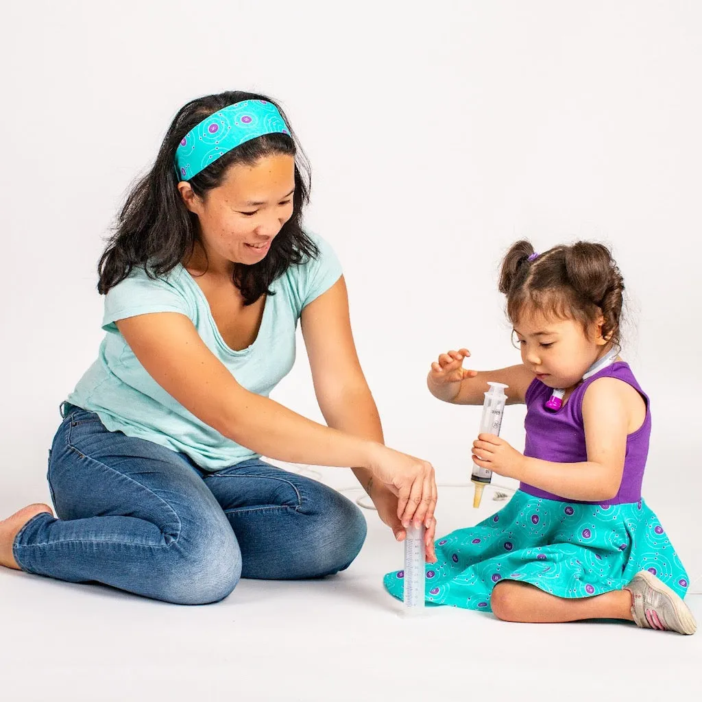 "Up and Atom" Chemistry Twirly Play Dress with Pockets